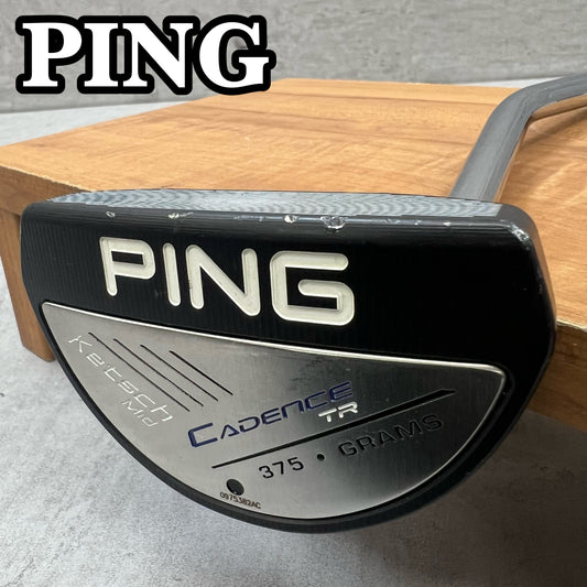 PING　CADENCE TR　Ketsch Mid　メンズゴルフ　パター　約33インチ　マレット　右利き用　ピン