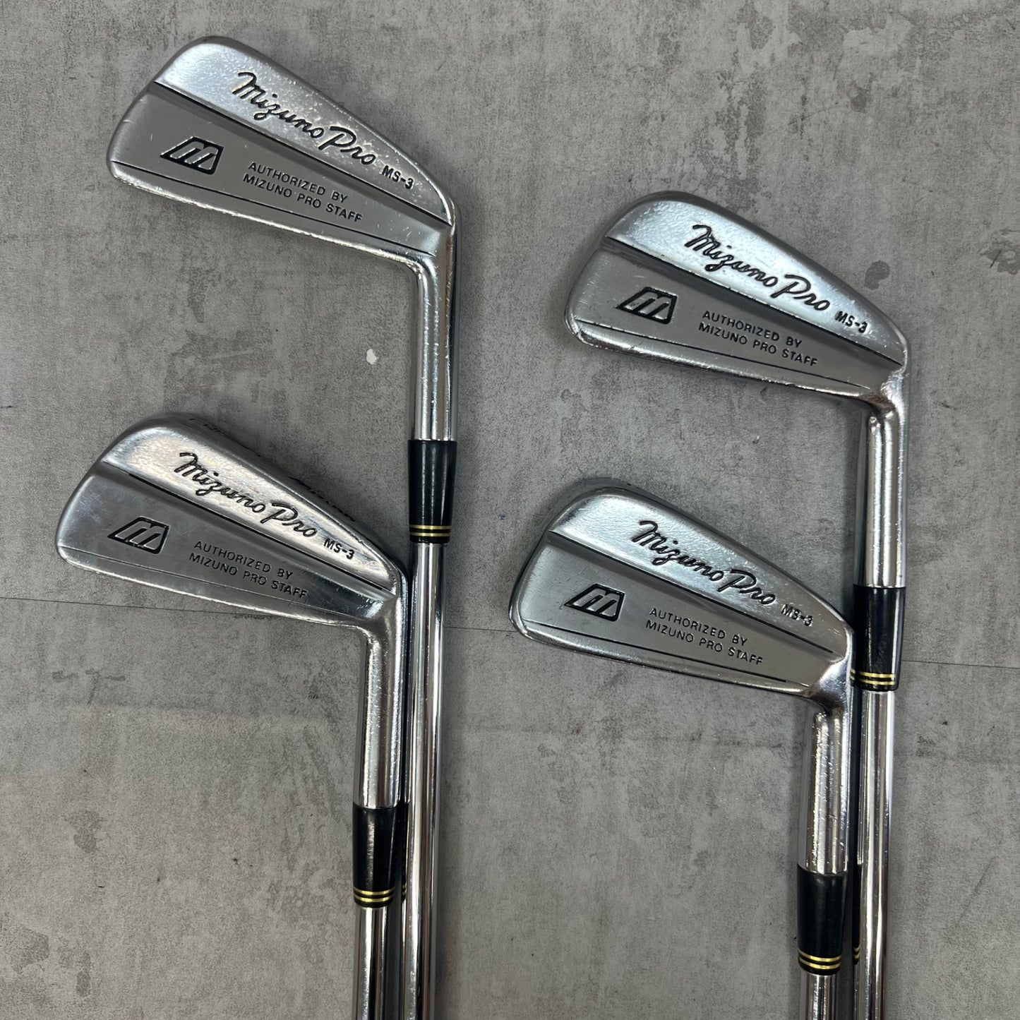 ミズノプロ MS-3 メンズゴルフ アイアンセット  8本 右利き用  S200 ダイナミックゴールド Mizuno Pro