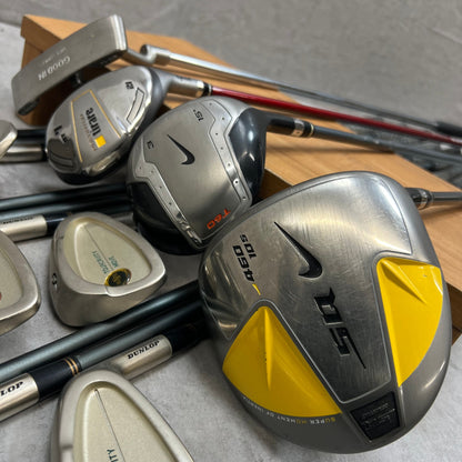 ナイキ　ダンロップ　メンズゴルフ　クラブセット　14本　右利き用　NIKE　DUNLOP