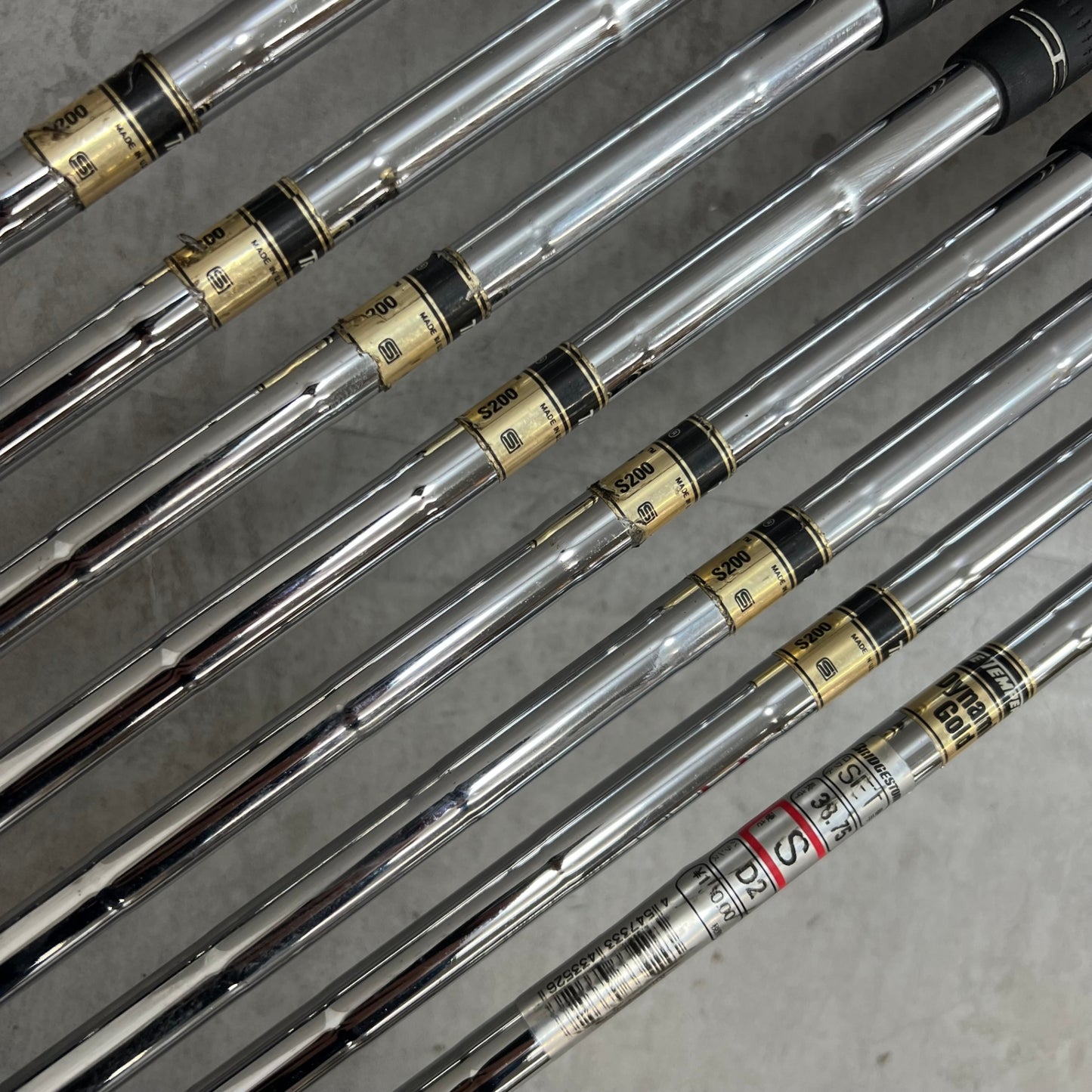 ツアーステージ　MR-23 U.S.BLADE　メンズゴルフ　アイアンセット　8本　S200　右利き用　TOURSTAGE　ダイナミックゴールド