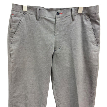 マンシングウェア　メンズ　ボトムス　総柄　グレー系　Lサイズ相当　パンツ　ズボン　スラックス　男性用　ゴルフアパレル　Munsingwear