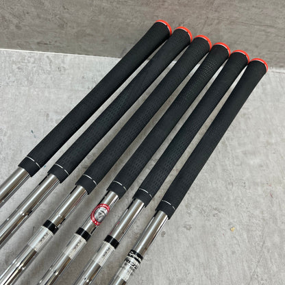 TaylorMade テーラーメイド M6 メンズゴルフ アイアンセット 5番〜PW 6本 右利き用 純正シャフト スチール S