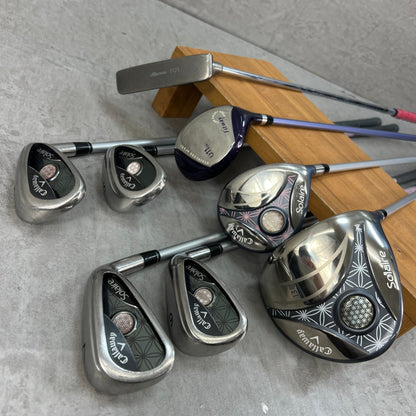 キャロウェイ　アディダス　レディースゴルフ　クラブセット　8本　L　右利き用　Callaway　adidas