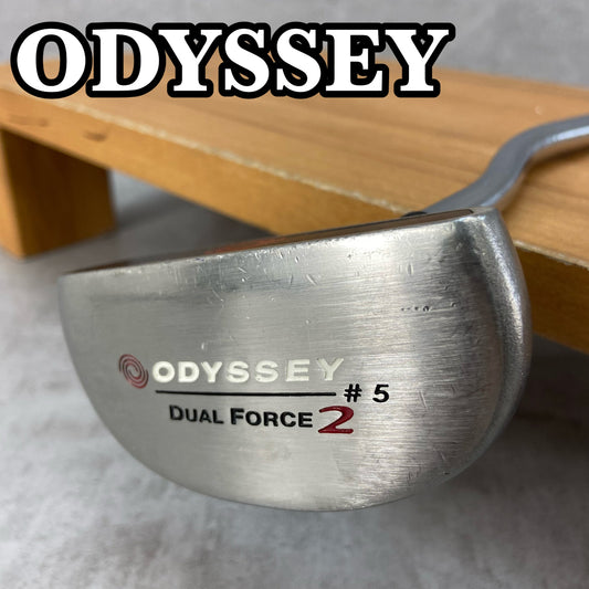 オデッセイ　デュアルフォース　2 ♯5 レディースゴルフ　パター　右利き用　ODYSSEY　DUAL　FORCE