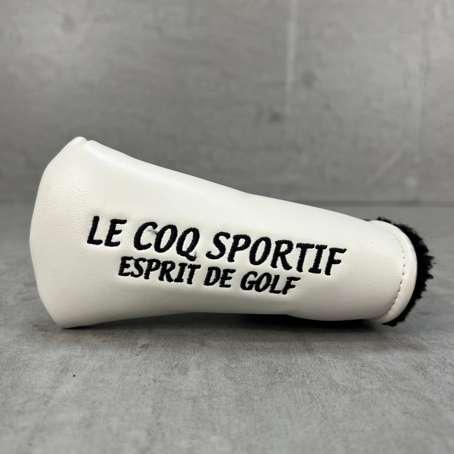 ルコックスポルティフ　ゴルフクラブ用ヘッドカバー　パター　ピン型　ホワイト　白　LE COQ SPORTIF
