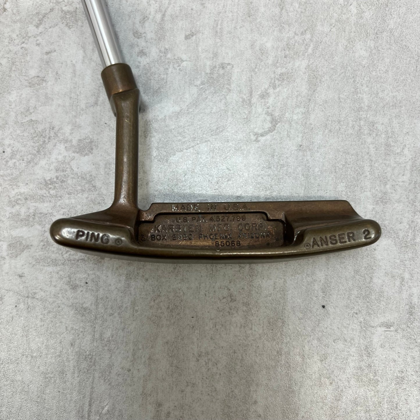 PING　ANSER2 　カッパー　レディースゴルフ　パター　右利き用　32インチ　ピン　アンサー