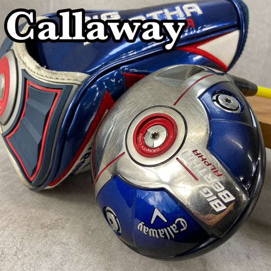キャロウェイ　ビッグバーサアルファ　メンズゴルフ　ドライバー　S 右利き用　Callaway BIG BERTHA ALPHA