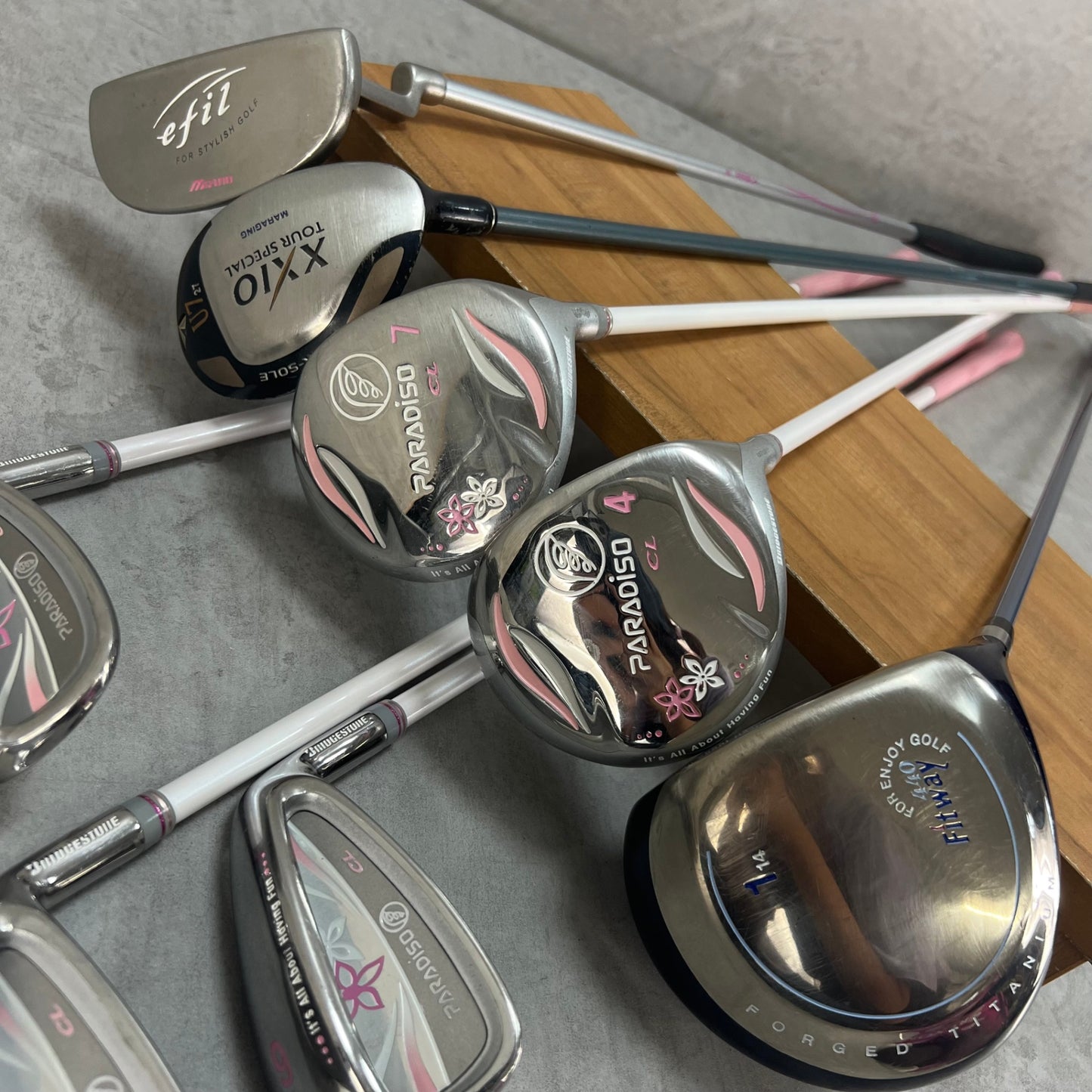 フィットウェイ　スリクソン　レディースゴルフ　クラブセット　8本　右利き用　L　Fitway　SRIXON