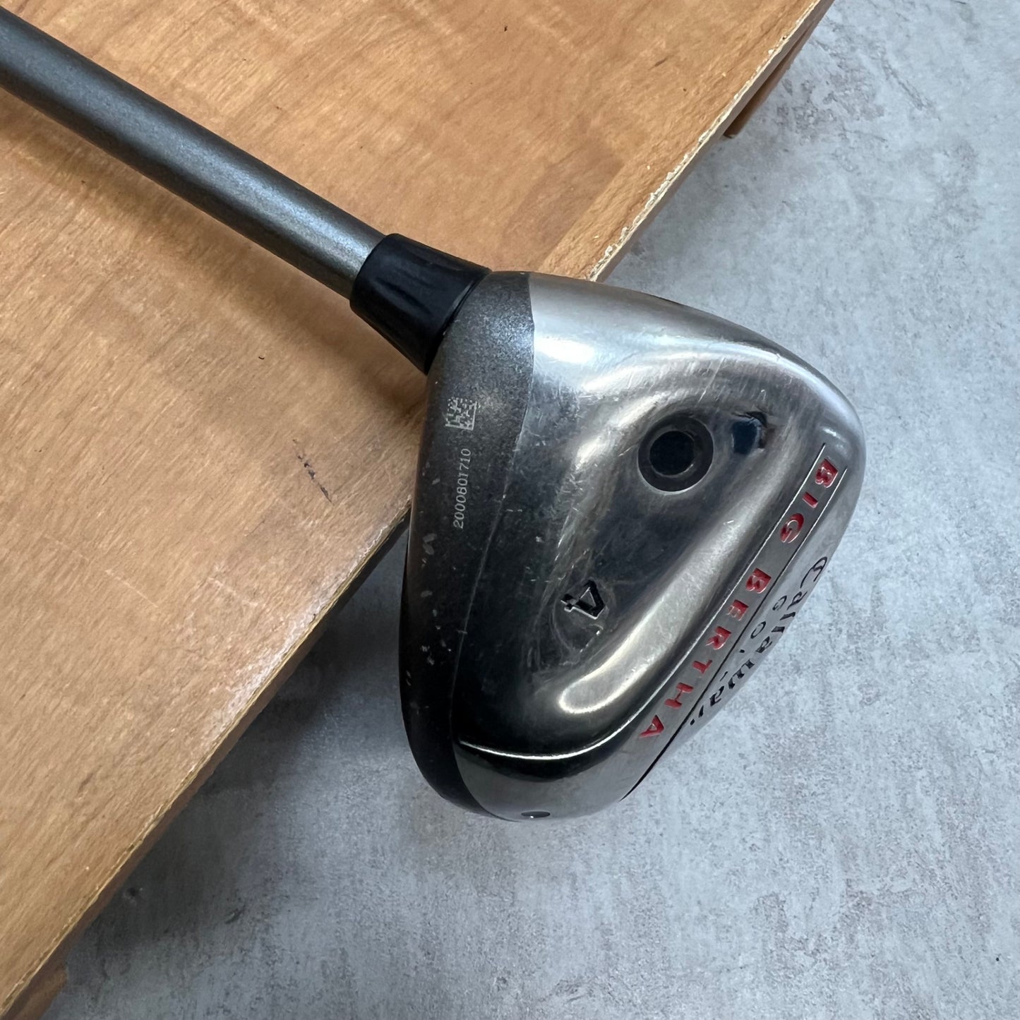 Callaway　キャロウェイ　BIG　BERTHA　ビッグバーサ　レディースゴルフ　FW　フェアウェイウッド　4W　Baffy　バフィ　17°　C-3　L	レフティー　左利き用