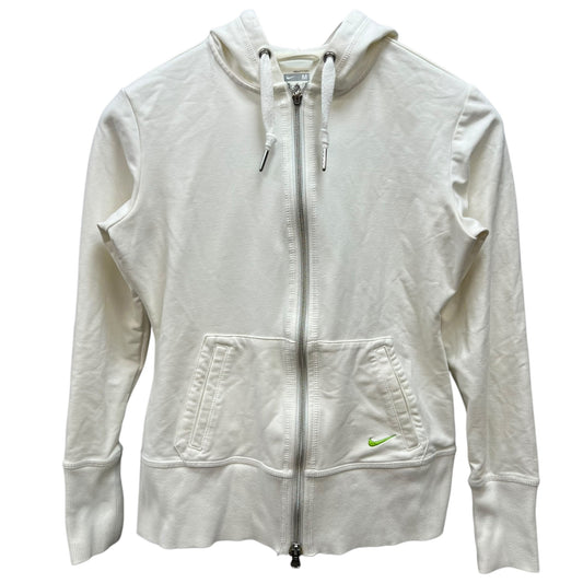 NIKE　レディースゴルフウェア　フルジップパーカー　Mサイズ　白　長袖トップス　ホワイト　ナイキ　アパレル