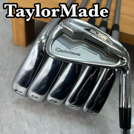 テーラーメイド　SLDR　メンズゴルフ　アイアンセット　6本　S　右利き用　TaylorMade　日本シャフト