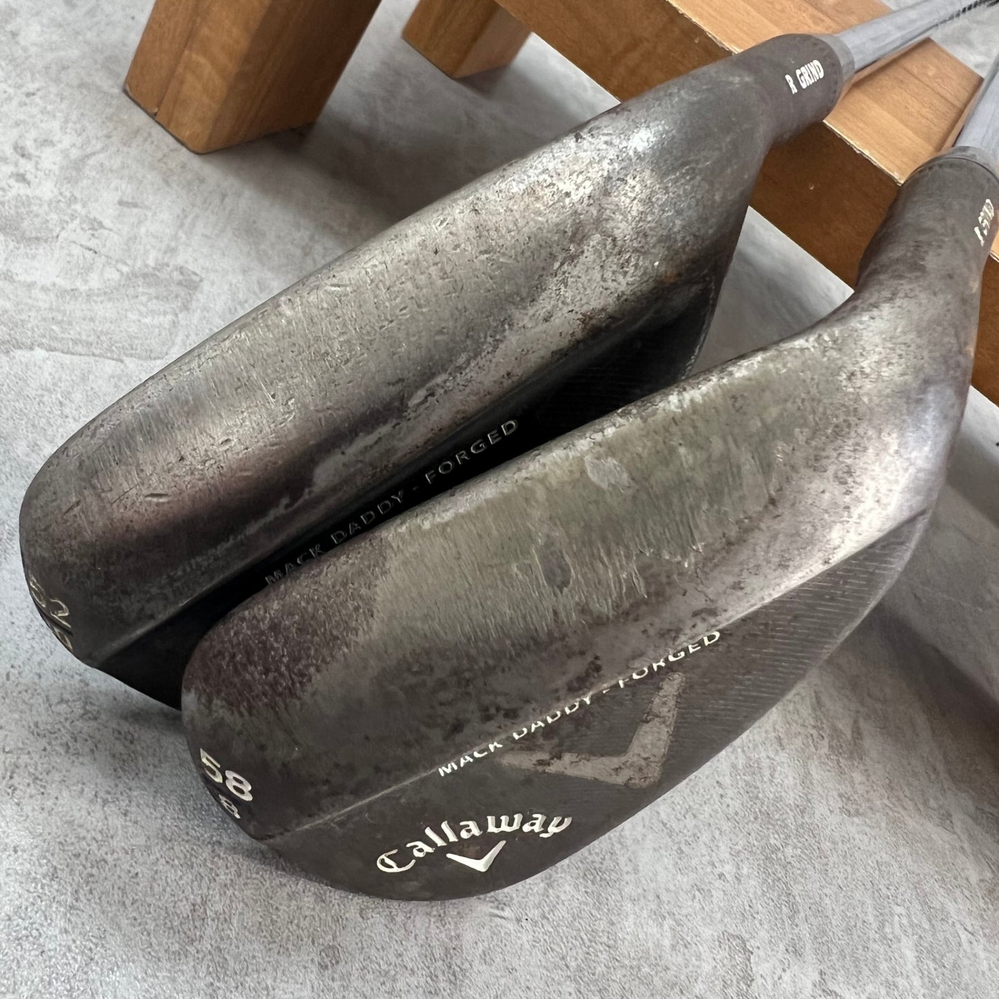 キャロウェイ　マックダディ　フォージド　ノンメッキ　メンズゴルフ　ウェッジセット　2本　S 右利き用　Callaway　MACK DADDY FORGED