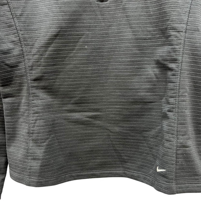 Nike　レディースゴルフウェア　長袖トップス　M　ハーフジップ　ブラック　黒　ナイキ　アパレル　トレーナー