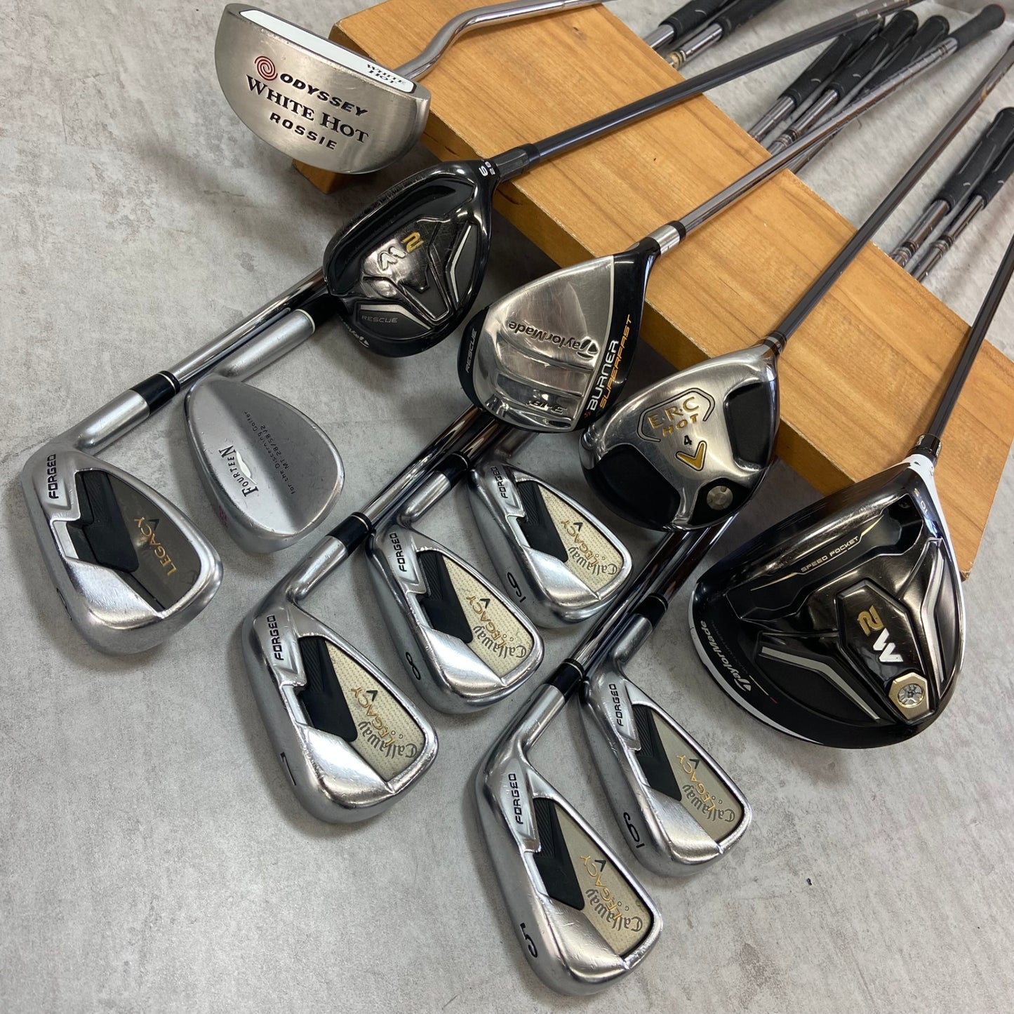 テーラーメイド　ミズノ　メンズゴルフ　クラブセット　12本　右利き用　TaylorMade MIZUNO