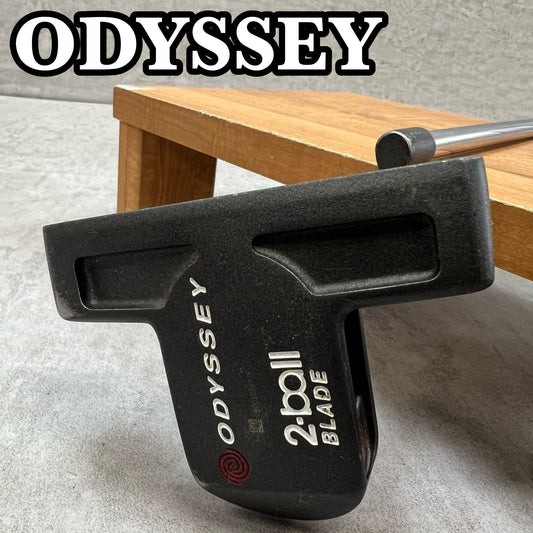 ODYSSEY　オデッセイ　DFX 2ボール　ブレード　メンズゴルフ　パター　ネオマレット	クランク	34インチ	右利き用