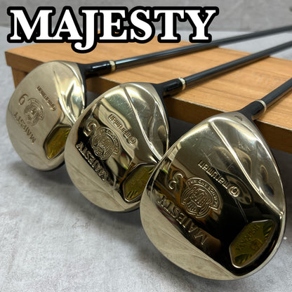 マジェスティ　バンキッシュ　メンズゴルフ　ウッド3本セット　R　右利き用　フェアウェイウッド　MAJESTY　VANQUISH