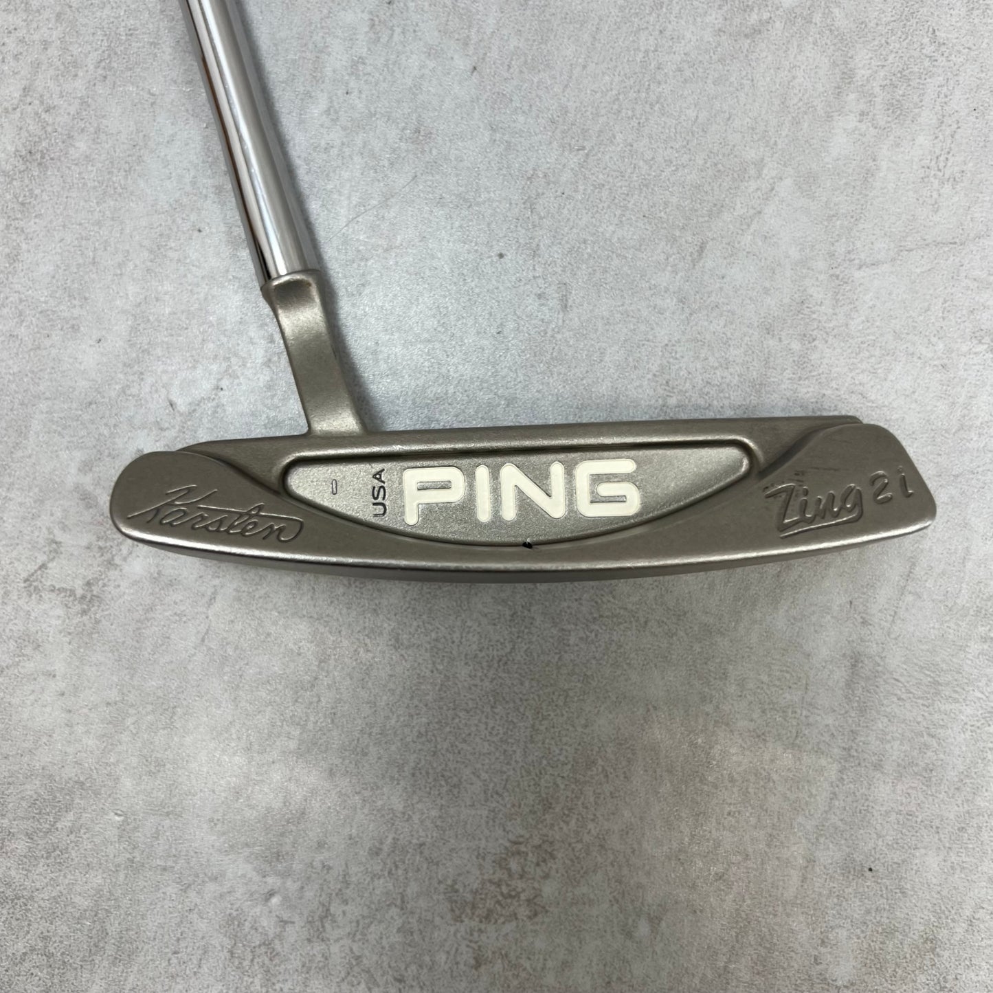 PING　ピン　ZING2i Karsten　ジング　カーステン　メンズゴルフ　パター　ピン型　ショートネック　34.1インチ　右利き用