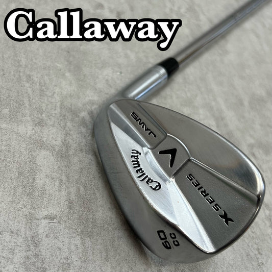 Callaway　キャロウェイ　X SERIES JAWS　ジョーズ　メンズゴルフ　LW　ロブウェッジ　60°　34.75インチ　D-4　SR　右利き用
