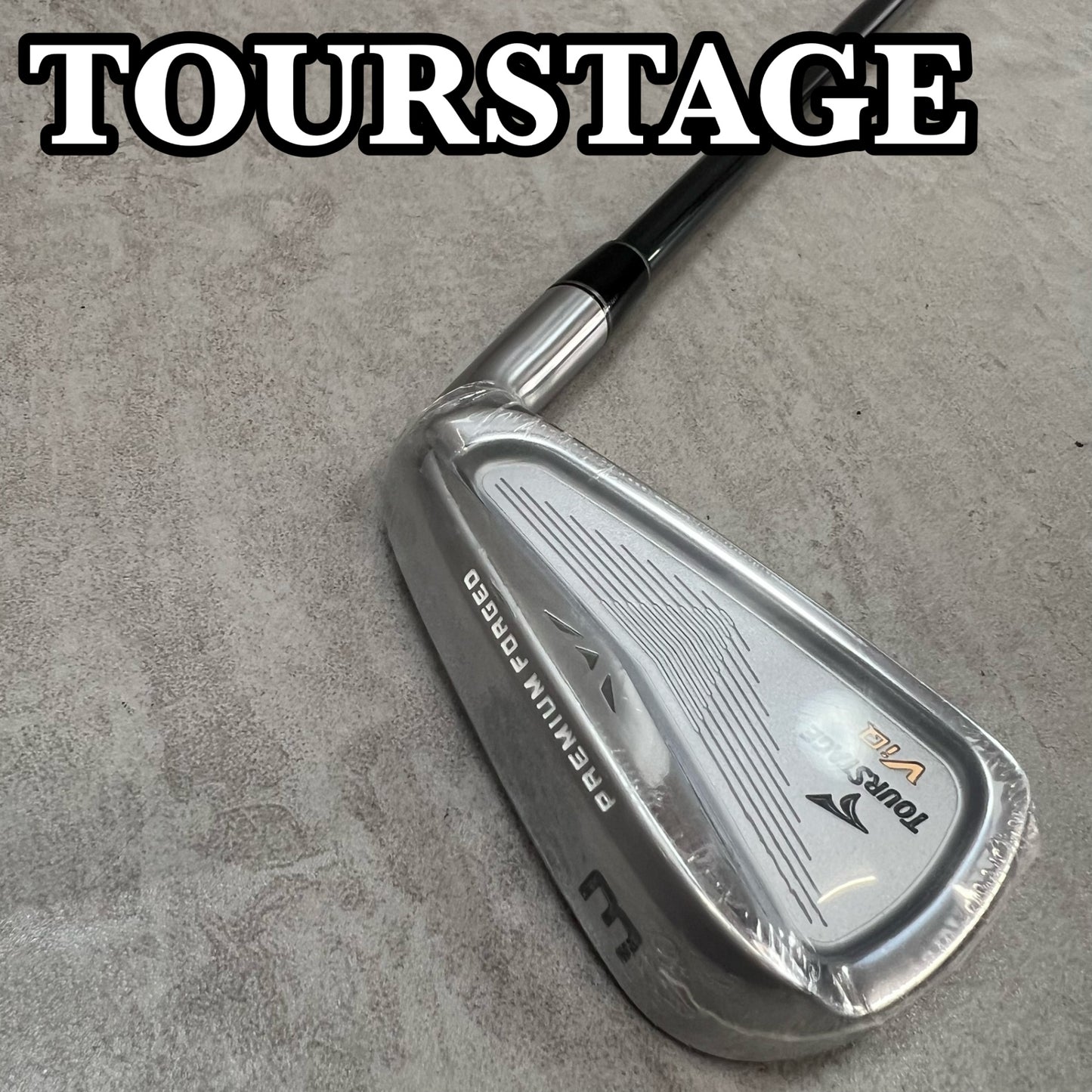 ツアーステージ  ViQ メンズゴルフ 3番アイアン 右利き用 R TOURSTAGE ロング