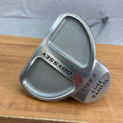 オデッセイ　ホワイトホット　2ボール　メンズゴルフ　パター　ネオマレット　約34インチ　右利き　ODYSSEY　WHITE HOT 2-BALL