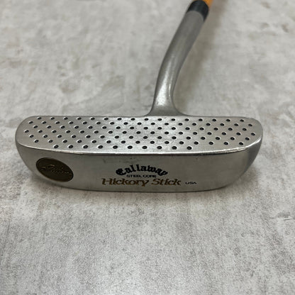 Callaway キャロウェイ　Hickory Stick　ヒッコリースティック　メンズゴルフ　パター　ピン型　木製シャフト	34インチ　右利き用