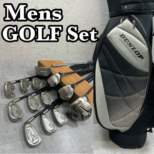 スリクソン　ダンロップ　メンズゴルフ　クラブセット　13本　右利き用　SRIXON　DUNKOP