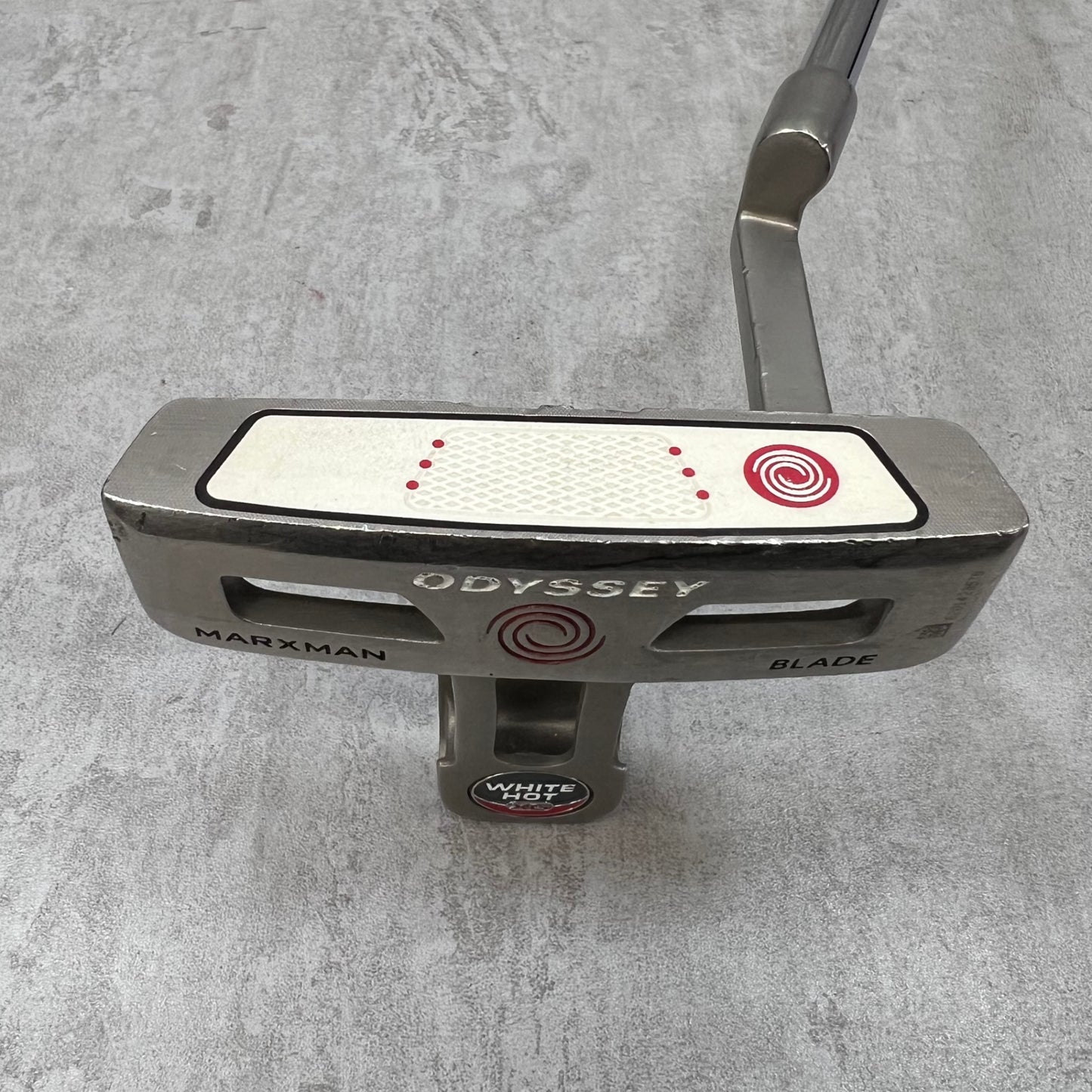 ODYSSEY　WHITEHOT　XG　MARXMAN　BLADE　メンズゴルフ　パター　約34インチ　右利き用　オデッセイ　ホワイトホット　エックスジー　マークスマン　ブレード
