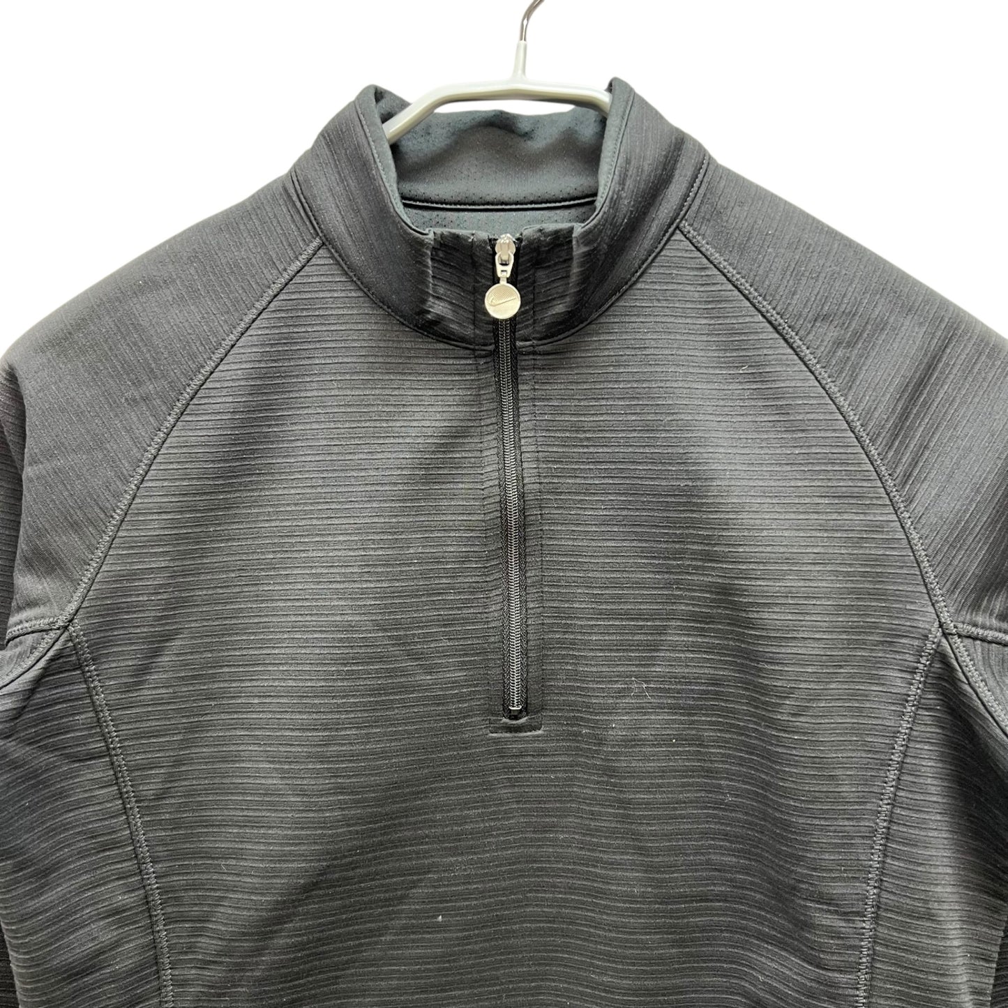 Nike　レディースゴルフウェア　長袖トップス　M　ハーフジップ　ブラック　黒　ナイキ　アパレル　トレーナー