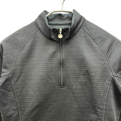 Nike　レディースゴルフウェア　長袖トップス　M　ハーフジップ　ブラック　黒　ナイキ　アパレル　トレーナー