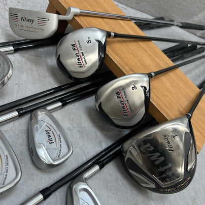 フィットウェイ　ダンロップ　メンズゴルフ クラブセット　11本　R　右利き用　Fitway　DUNLOP