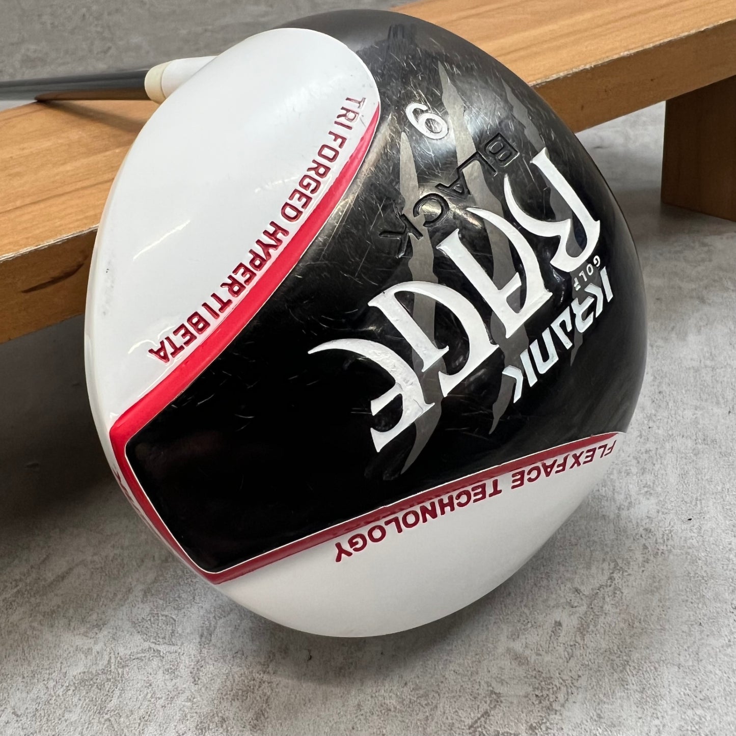 レフティー クランク レイジブラック メンズゴルフ ドライバー 9° 左利き用 R TOUR AD KRANK RAGE BLACK