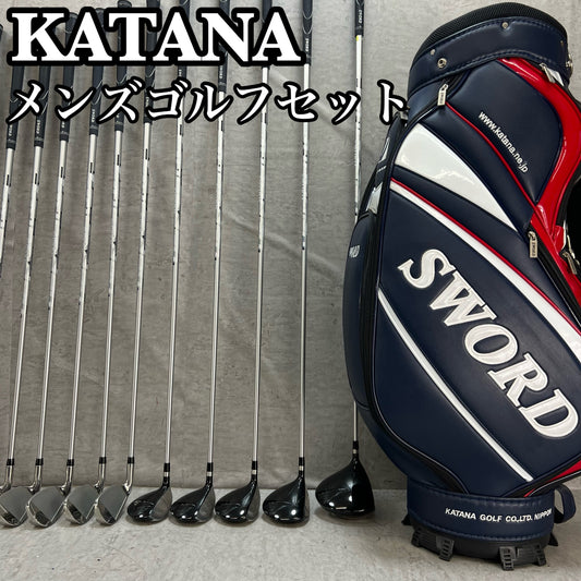 カタナ　ソード　メンズゴルフ　クラブセット　13本　R　右利き用　KATANA　SWORD