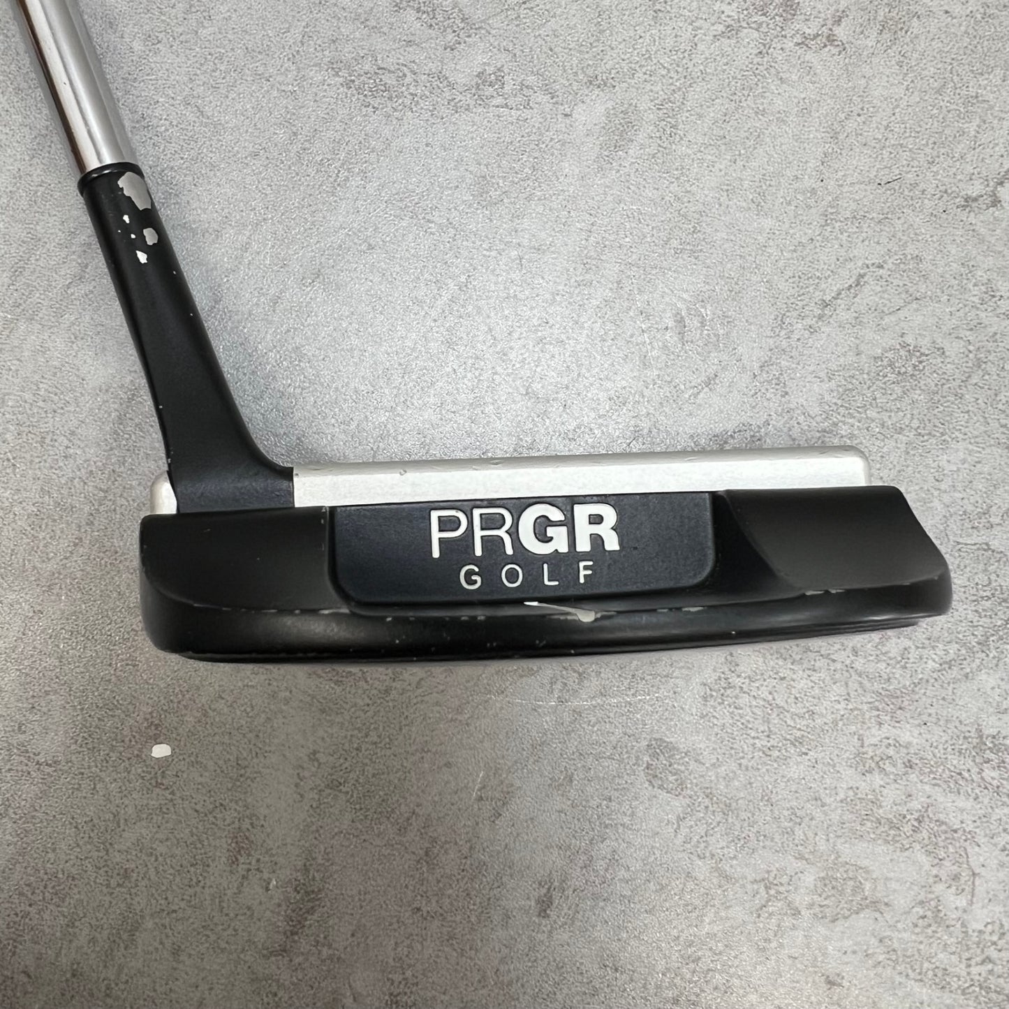 PRGR　プロギア　Silver-Blade02 シルバーブレード02　メンズゴルフ　PT　パター　マレット　L字　37.8インチ　右利き用