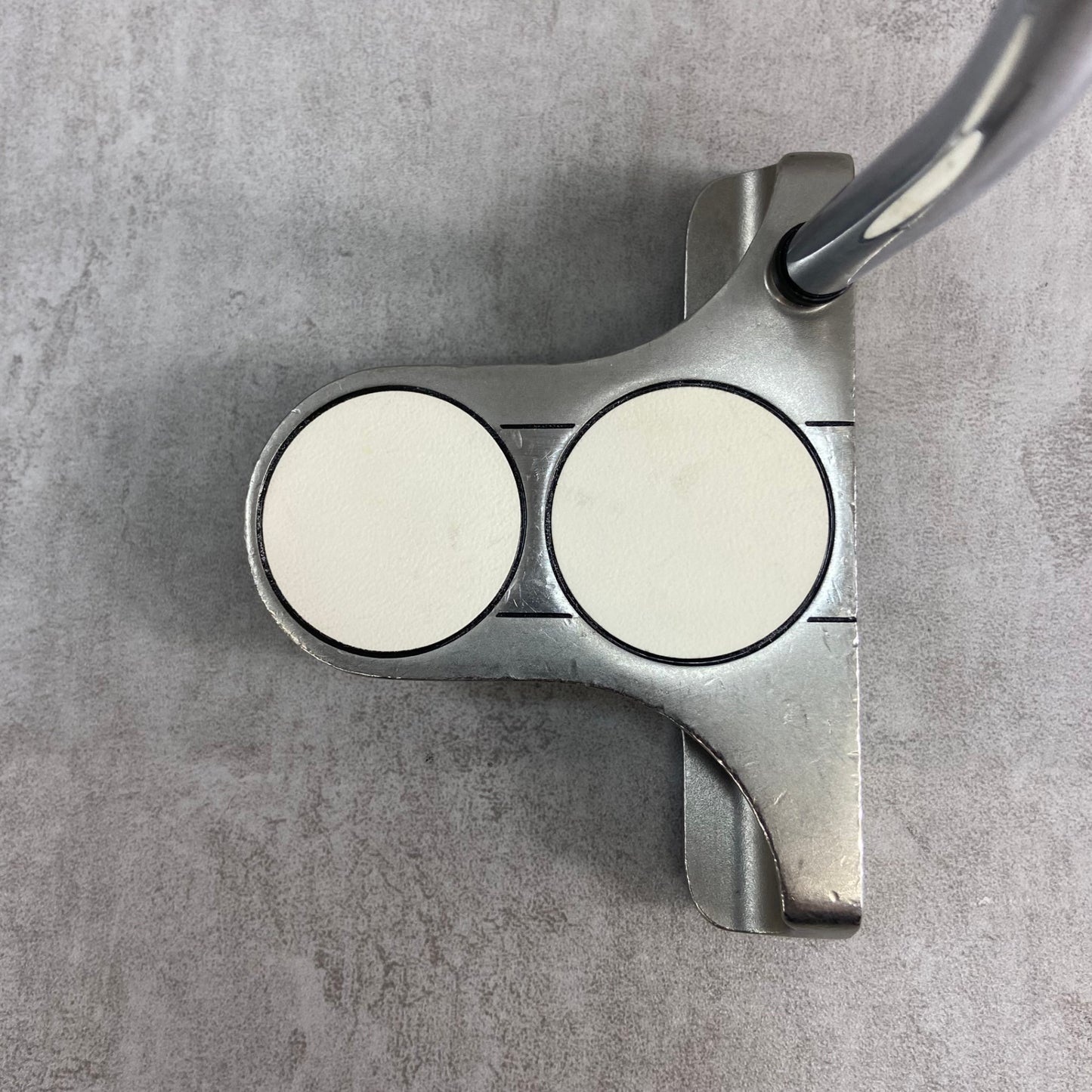 オデッセイ　ホワイトスチール　2ボールブレード　レディースゴルフ　パター　ネオマレット　約32インチ　右利き　ODYSSEY　WHITE STEEL 2-BALL BLADE