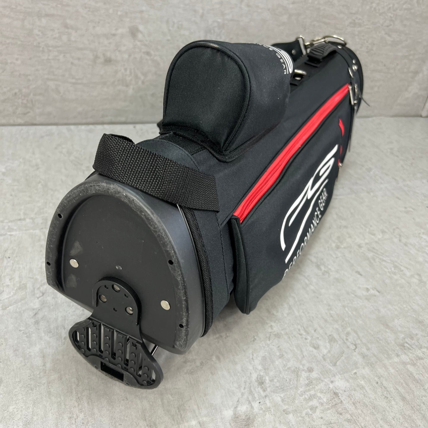 パフォーマンスギア　ゴルフ　スタンド式キャディバッグ　約８型　ブラック　黒　PERFORMANCE GEAR