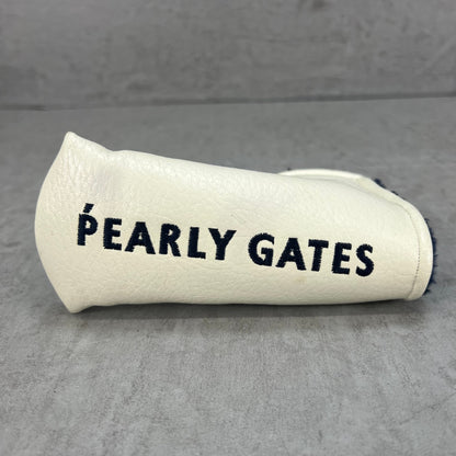 パーリーゲイツ　ゴルフクラブ用ヘッドカバー　パター　ピン型　ホワイト　白　レザー　うさぎ　PEARLY GATAS