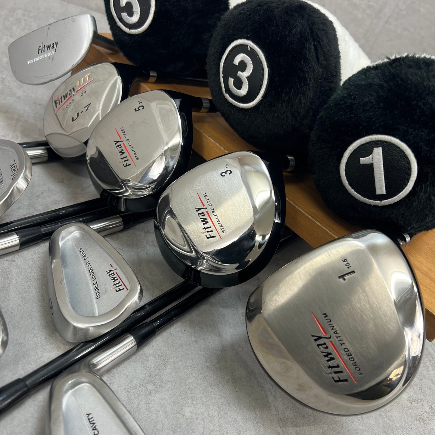 フィットウェイ　メンズゴルフ　クラブセット　12本　右利き用　Fitway