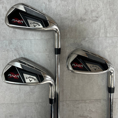 キャロウェイ　レイザー　メンズゴルフ　アイアンセット　6本　右利き用　S　Callaway　RAZR