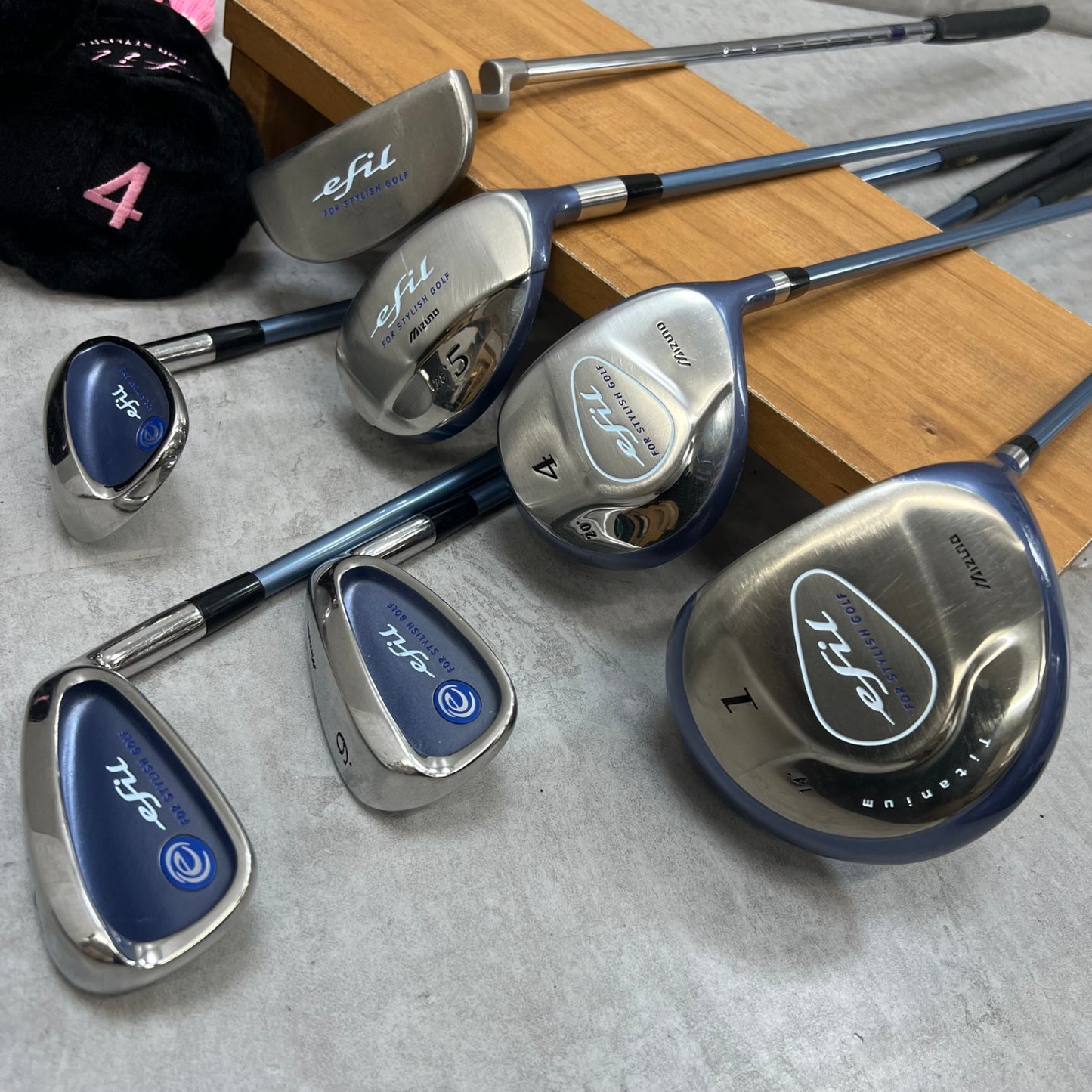 ミズノ エフィル レディースゴルフクラブセット 7本 右利き用 L カーボン MIZUNO efil