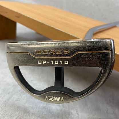 HONMA　ホンマ　ベレス　BP-1010　メンズゴルフ　PT　パターマレット　ベントネック　33インチ　右利き用