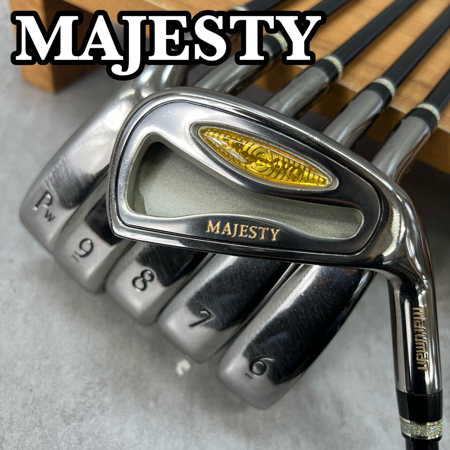 マジェスティ　Royal-VQ　メンズゴルフ　アイアンセット　6本　R　右利き用　MAJESTY　Royal