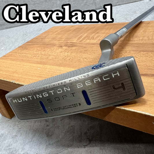 Cleveland クリーブランド　ハンティングトン　ビーチ　ソフト　4　	メンズゴルフ　パター	ピン型　34インチ　右利き用