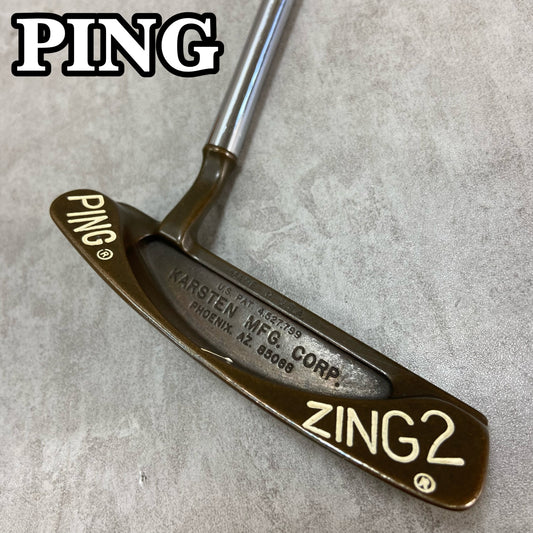PING　ZING2 カッパー　メンズゴルフ　パター　右利き用　ピン