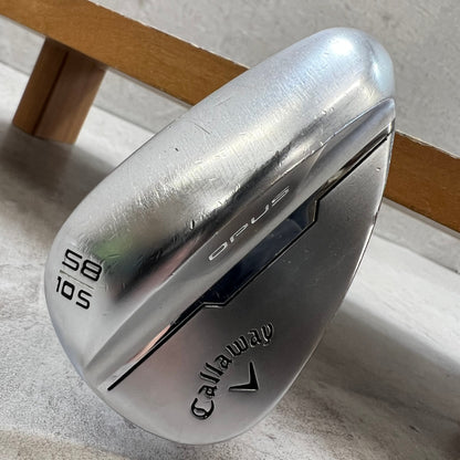 Callaway　キャロウェイ　OPUS　オーパス	メンズゴルフ　SW　サンドウェッジ　58°	34.5	インチ　D-5　S	右利き用