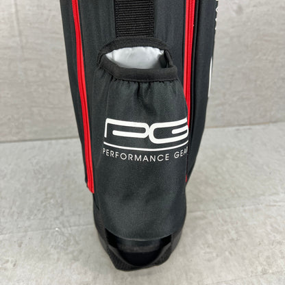 パフォーマンスギア　ゴルフ　スタンド式キャディバッグ　約８型　ブラック　黒　PERFORMANCE GEAR