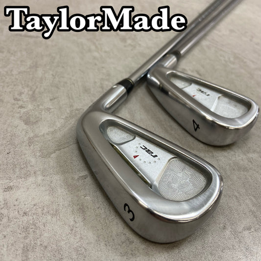 TaylorMade テーラーメイド rac LT メンズゴルフ ロングアイアン2本セット 3番 4番 右利き用  S