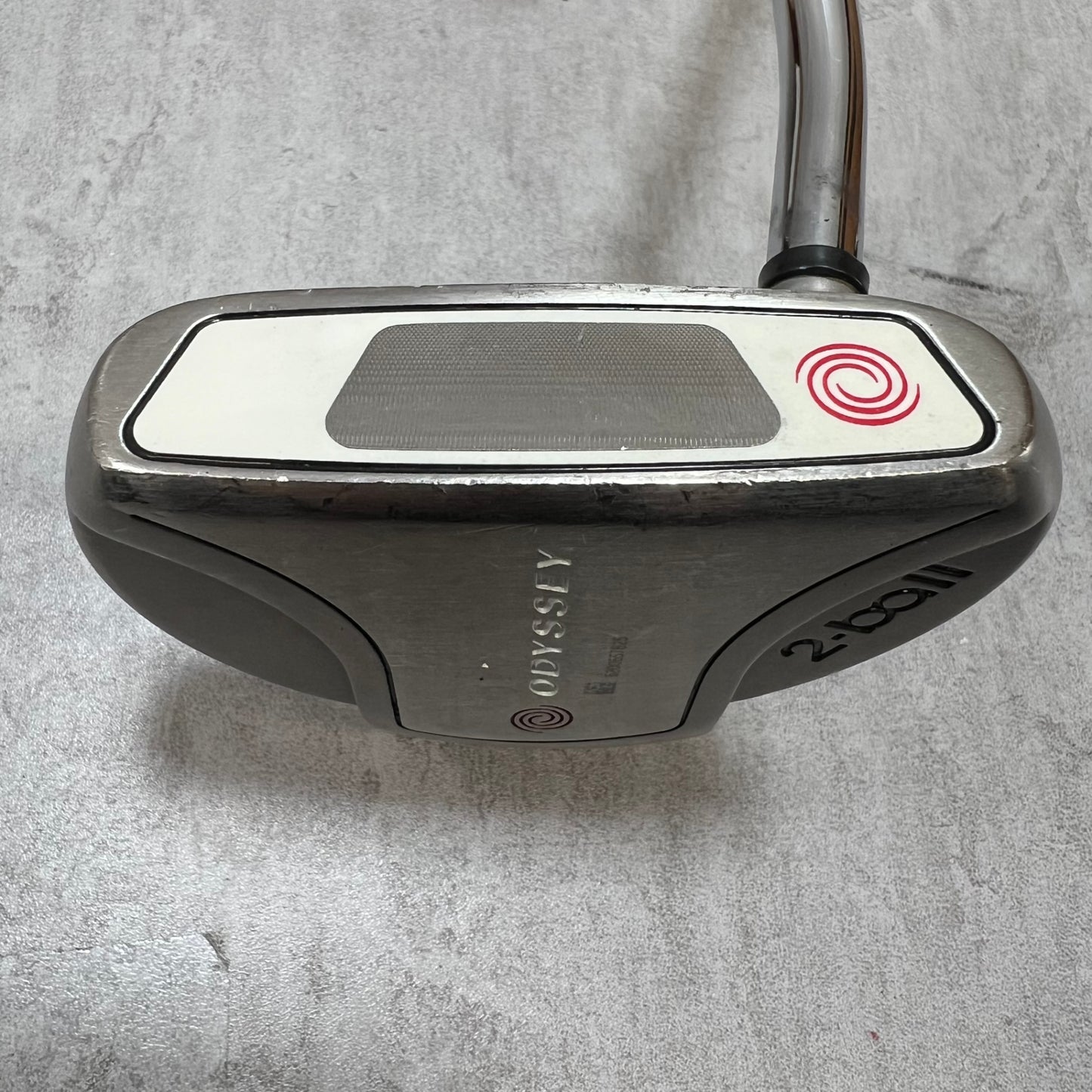 オデッセイ　ホワイトスチール　2ボール　メンズゴルフ　パター　右利き用　34インチ　ネオマレット　ODYSSEY WHITE STEEL