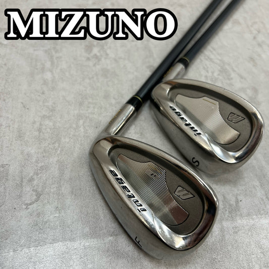 MIZUNO　ミズノ　intage　メンズ　レディース　ゴルフ　Wedge　ウェッジ2本セット　FW　フェアウェイウェッジ　SW　サンドウェッジ　R2　右利き用