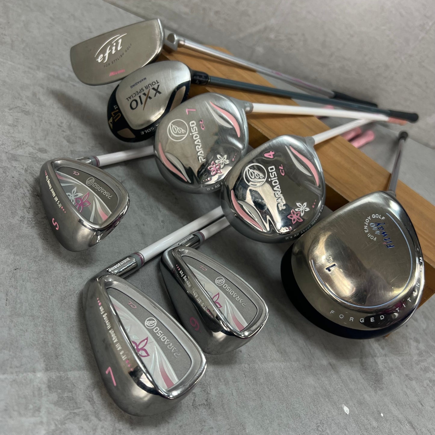 フィットウェイ　スリクソン　レディースゴルフ　クラブセット　8本　右利き用　L　Fitway　SRIXON