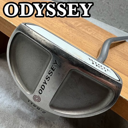 オデッセイ　ホワイトホット　2ボール　メンズゴルフ　パター　右利き用　34インチ　ネオマレット　ODYSSEY WHITE HOT
